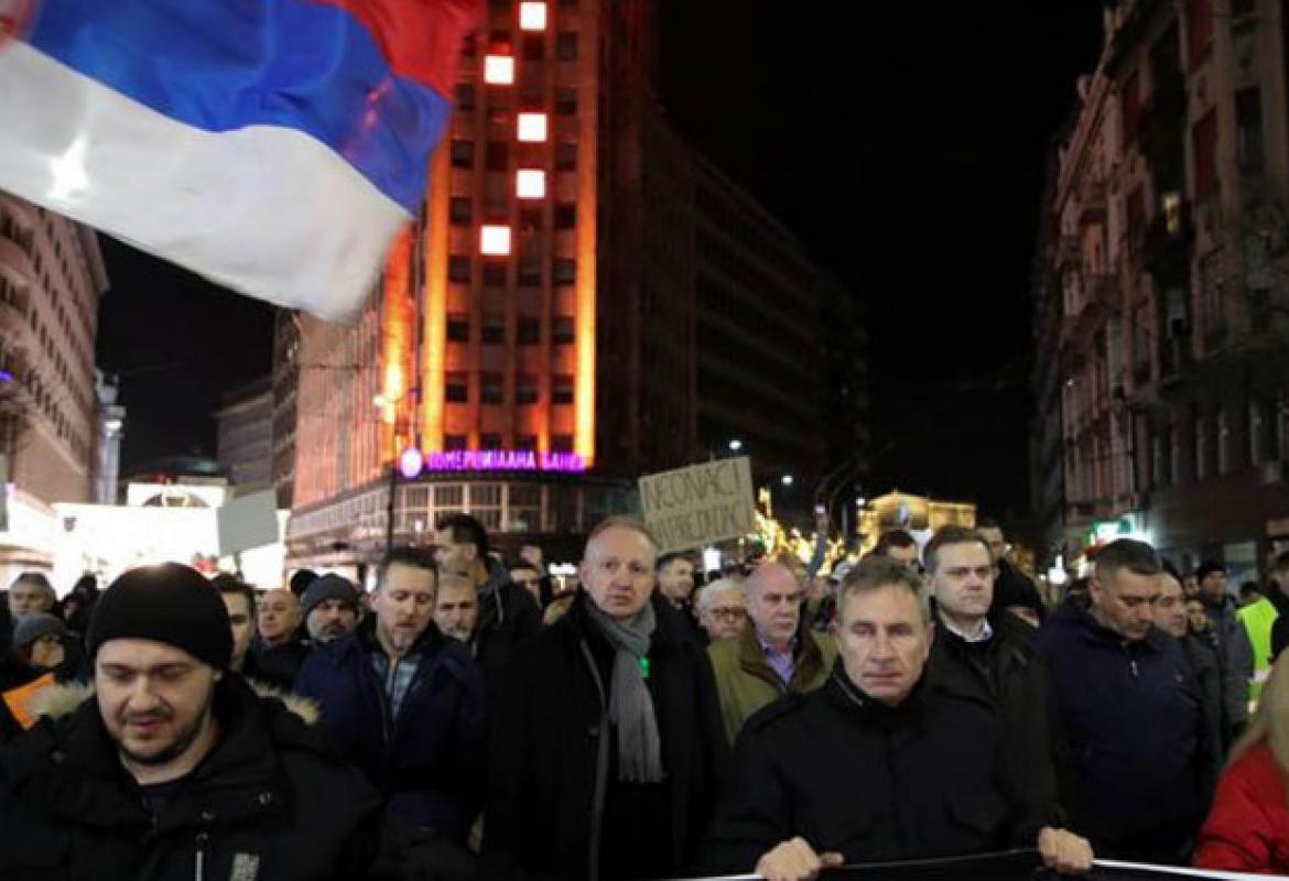 Novi Protesti Opozicije U Beogradu Zakazani Za Večeras