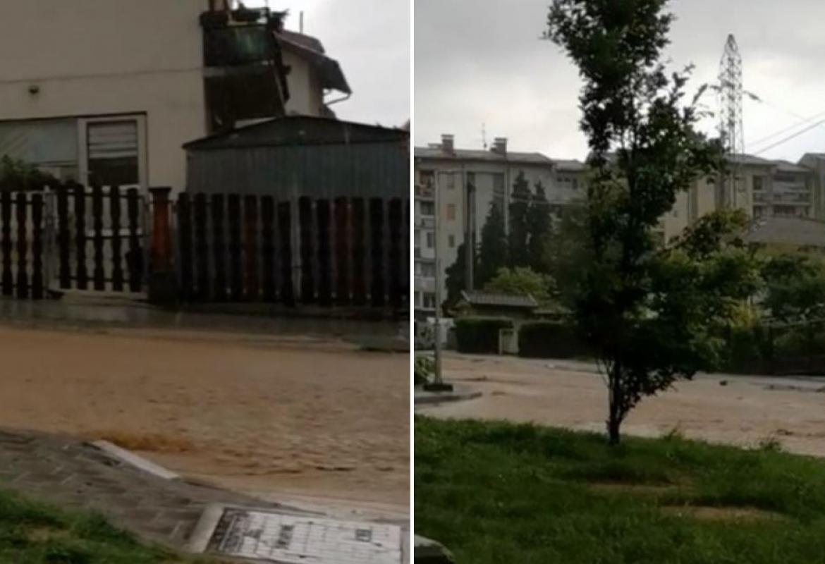 Jako Nevrijeme Pogodilo Banju Luku: "Rijeke" Teku Niz Ceste ...