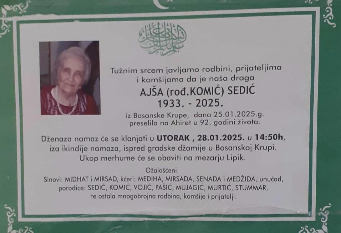 ajsa sedic