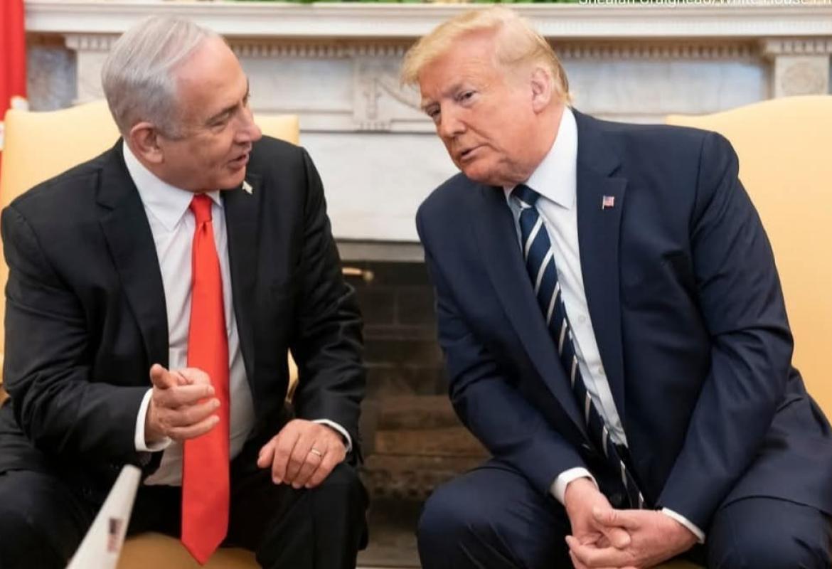 Donald Trump Benjamin Netanyahu