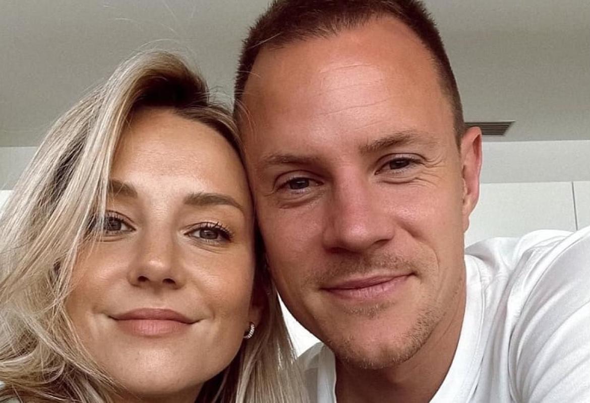 Daniela Jehle i Marc-André ter Stegen 